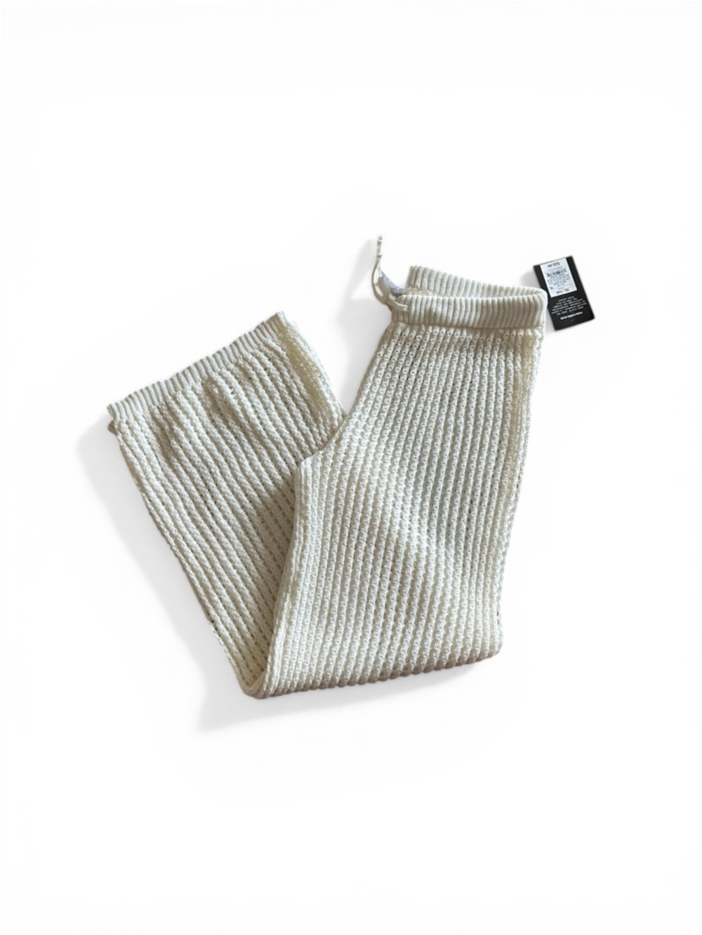 art class Cream Crochet Knit Beach Pants NWT - Picture 2 of 4